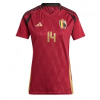 Belgien Dodi Lukebakio #14 Heimtrikot Frauen EM 2024 Kurzarm